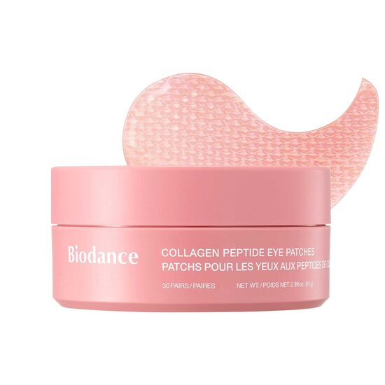 Hidrogela patči ar kolagēnu un peptīdiem ādas tvirtumam Biodance Collagen Peptide Eye Patches